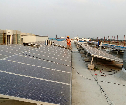 150 KW Solar Power Plant